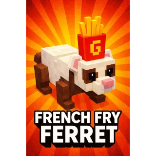 HUGE FRENCH FRY FERRET 60KG+ 20MINS CD NO TOY