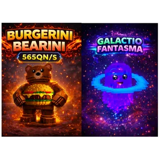 GALACTIO FANTASMA 1.14SX/S AND HACKER BURGERINI BEARINI 565QN/S BUNDLE