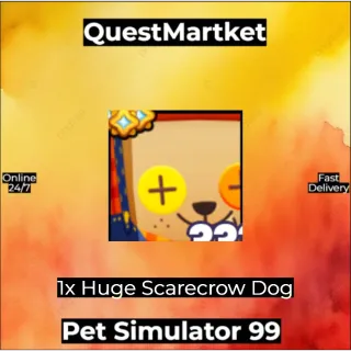 Pet simulator 99: Huge Scarecrow Dog