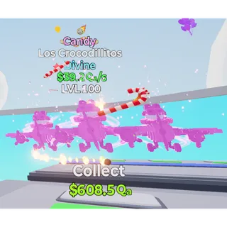Los Crocodilitos Candy 39.2 Qa/s