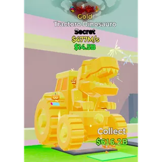 Tractoro Dinosauro Gold 477M/s