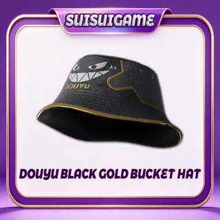 Douyu Black Gold Bucket Hat