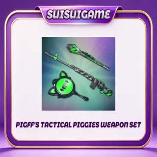PIGFF'S TACTICAL PIGGIES WEAPON SET