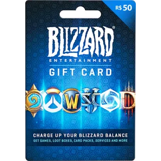 US ONLY - $50.00 USD Blizzard Gift Card - Instant Delivery