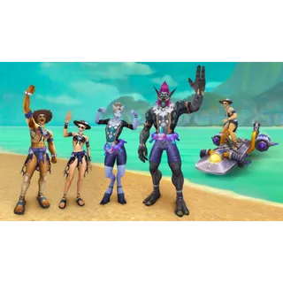 GLOBAL - World of Warcraft Tropical Wave Pack - Digital Code Instant Delivery