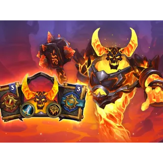 GLOBAL - Hearthstone  Mythic Ragnaros the Firelord Bundle - INSTANT DELIVERY