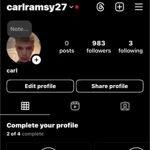 1K follower instagram account