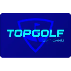 $25.00 USD topgolf gift card