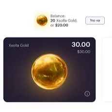 $20.00 USD xsolla gift card
