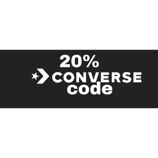Converse 20% off coupon