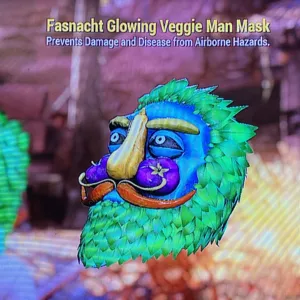 Glowing Veggie Mask