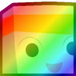 Huge Rainbow BIG Maskot