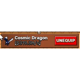 Cosmic Dragon (319.3m/s)