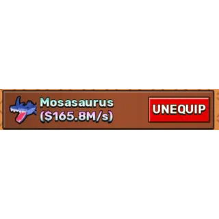 Mosasaurus (165.8m/s)