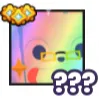Rainbow Huge Santa Paws (CHEAP)