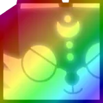 Rainbow Huge Nightfall Wolf