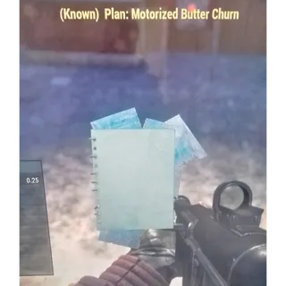 Motorized butter churn
