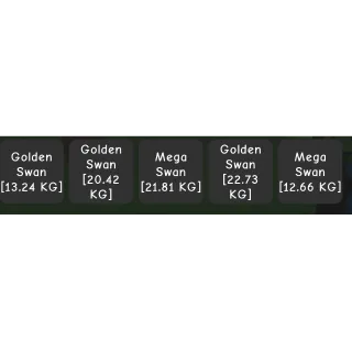 Swan Mega/Golden  Bundle