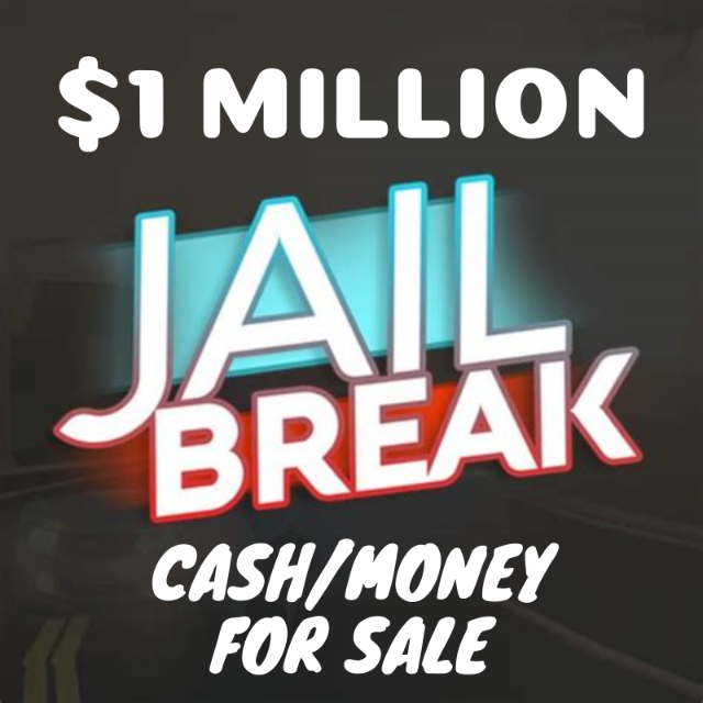 1 Million 1 000 000 Jailbreak Cash Money Roblox Other