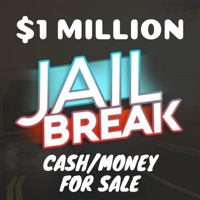 1 Million 1 000 000 Jailbreak Cash Money Roblox Other - roblox rust developer password