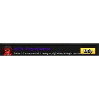 Raging Demon