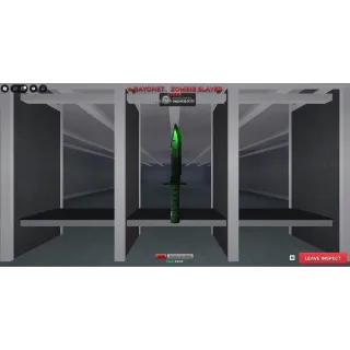 Sniper duels zombie slayer knife