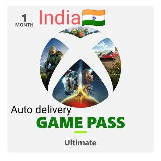 Xbox ultimate gift card  1 month India Auto delivery