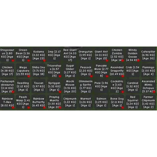 Grow a Garden HUGE RAREST PET PACK,  Roblox - GAG