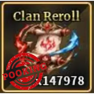 7000x Clan Reroll