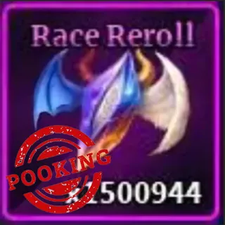 50000x Race Reroll