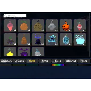 All 15 Legendary Fruits |GPO