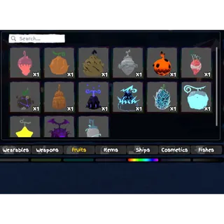 All 15 Legendary Fruits |GPO