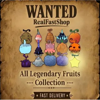 All 16 Legendary Fruits - | GPO