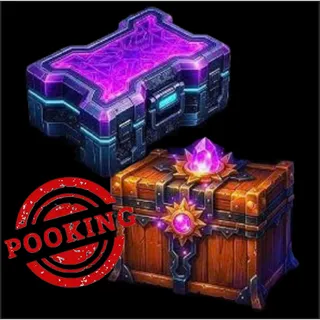 125x Cosmetic Crate+125x Aura Crate 