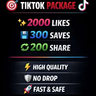 Tiktok likes Saves Shares
