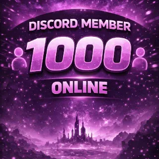 Discord Member 1000 Online