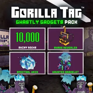 Gorilla Tag VR - Ghastly Gadgets Pack |Offcial Meta Quest Key | Fast Delivery |10,000 Shiny Rocks💎
