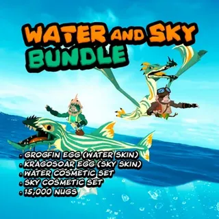 UG VR - Water and Sky Bundle|Offcial Meta Quest Key|7,500 Nugs 🪙！