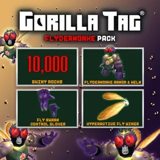 Gorilla Tag VR Flydermonke Bundle Flydermonke Bundle |Offcial Meta Quest Key | Fast Delivery |10,000 Shiny Rocks💎