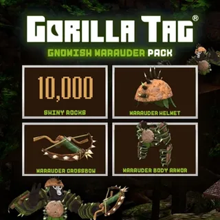 Gorilla Tag VR - Gnomish Marauder Bundle |Offcial Meta Quest Key | Fast Delivery |10,000 Shiny Rocks💎