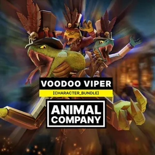 🪙Animal Company VR -  Voodoo Viper Character Bundle|Offcial Meta Quest Key | 10,000 coins  💎