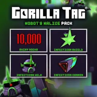 Gorilla Tag Mobot's Malice Bundle |Offcial Meta Quest Key | Fast Delivery |10,000 Shiny Rocks💎