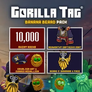 Gorilla Tag VR - Zipp ZelPack |Offcial Meta Quest Key | Fast Delivery |10,000 Shiny Rocks💎