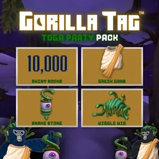 Gorilla Tag VR - Toga Party Pack |Offcial Meta Quest Key | Fast Delivery |10,000 Shiny Rocks💎