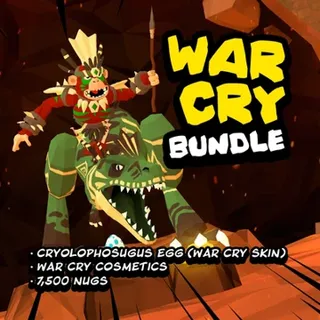 🐉UG VR-  War Cry Bundle|Offcial Meta Quest Key| Cryolophosugus Egg + 7500 Nugs🪙！