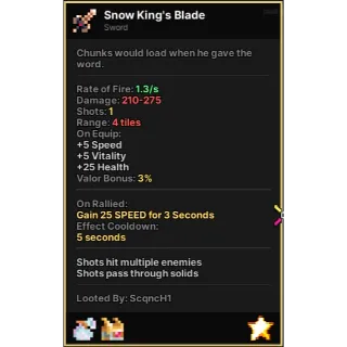 Pixel Quest | Snow Kings's Blade