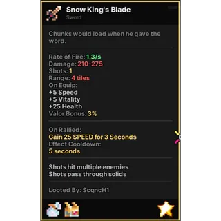 Pixel Quest | Snow Kings's Blade