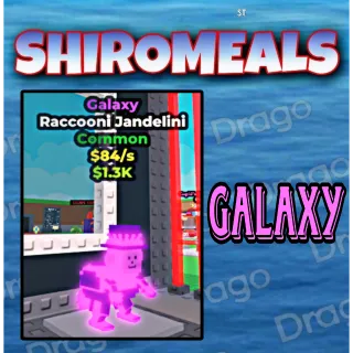 Raccooni Jandelini - Galaxy - 84/s Common / Fast delivery!