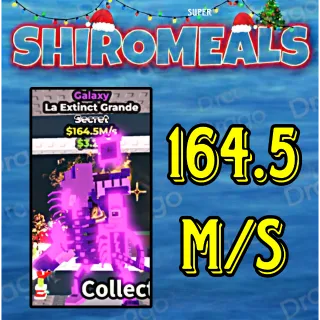 Extinct La Grande Galaxy 164.5M