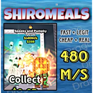 Spooky And Pumpky - 480M/s - Secret / Fast delivery!